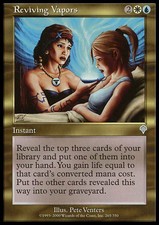 MTG magic cards 2x x2 Light Play, English Reviving Vapors Invasion
