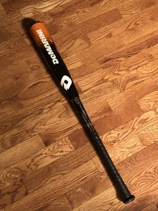 Baseball Demarini Vendetta Rails 30” 20 Oz. Black Orange Baseball Bat - Picture 1 of 10