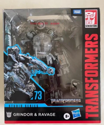 Takaratomy Studio Series Ss-73 Grindor & Ravage Action Figure In Stock New Toy - Image 1 of 4