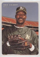 1992 Mother's Cookies Oakland Athletics Stadium Giveaway Dave Stewart #5