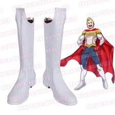 Boku no Hero Academia Million White Boots Shoes Cosplay Halloween Casual Shoes