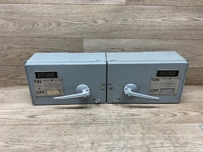 INTERRUPTOR DE PLACA PANEL GE THFP361 DOBLE FUSIBLE THFP 30A 600V 30 AMP QMRR #04E103PR6CO Foto 1 de 4