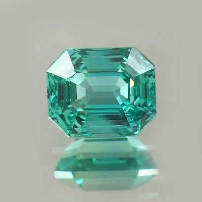 19 Ct Natural Blue Green Parti Sapphire Radiant Cut Loose Gemstone 15x12.50 MM - Image 1 of 4