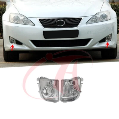 🔥 1 par de faros antiniebla de parachoques delantero (sin bombilla) para Lexus IS250 IS350 2006-2010 Foto 1 de 4