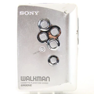 Tragbarer Cassette Player Recorder Sony Walkman WM-EX500 Silber Defekt - Bild 1 von 2