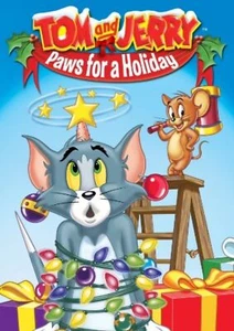 Tom and Jerry: Paws for a Holiday VHS (2003) TESTED Tape Only - Picture 1 of 5