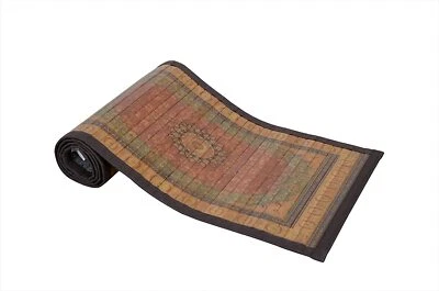 Bamboo Green Printed Dining Table Runner - 30x135cms ( 1 Pc) - Image 1 of 4