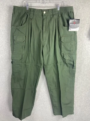 Woolrich Elite Tactical Mens Pants 42x30 Green Cargo Ripstop - Image 1 of 4