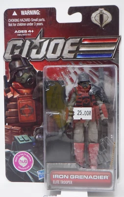 GI Joe | Pursuit of Cobra | "IRON GRENADIER" Elite Trooper | NIB - Image 1 of 2