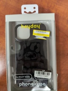 Apple iPhone 14/iPhone 13 Case with MagSafe - Heyday™ Black Leopard Print - Picture 1 of 2