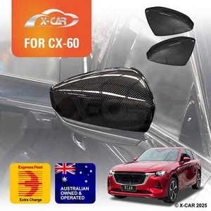 Rear View Mirror Trim Cover for Mazda CX-60 CX60 23-25 Exterior Side Mirror Cap - Picture 1 of 7