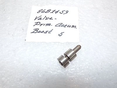 AcDelco GM 8681459 Primary Accumulator Boost Valve New - Image 1 of 4