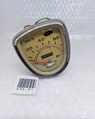 Conjunto de velocímetro genuino Honda Cub C50 C70 C90 NOS JAPÓN Foto 1 de 4