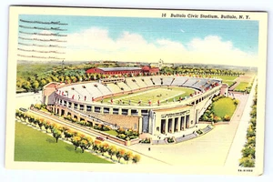Buffalo New York Civic Stadium Postcard C230 - Picture 1 of 2