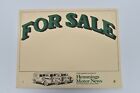 Hemmings Motor News For Sale Sign Green Lettering 11 x 8.5" Man Cave Advertising