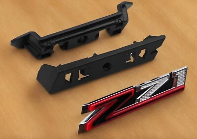 2019-2021 для Chevrolet новый Silverado 1500 Z71 решетка крыло эмблема хром красный - Изображение 1 из 3