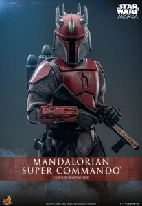 Figura Hot Toys Star Wars Mandalorian Super Commando sexta escala TMS127 - Imagen 1 de 17