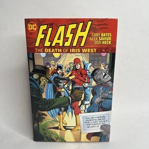 THE FLASH: THE DEATH OF IRIS WEST HC OOP FIRST PRINTING DC COMICS 2021 - Picture 1 of 11