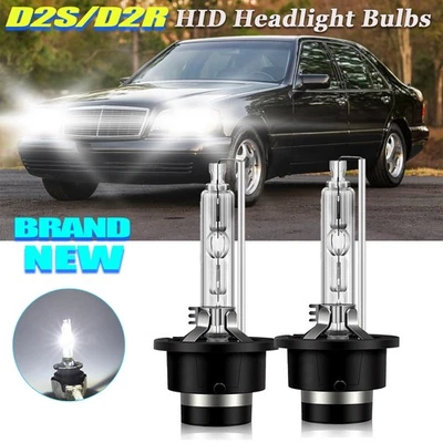 For Mercedes-Benz S320 1997-1998 2X D2S HID Xenon Headlight Bulbs Low Beam Kit - Image 1 of 4