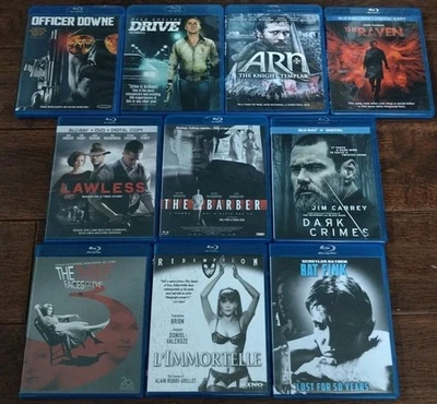 Lot Of 10 Rare Blu-rays Classics Film Kino Redemption Noir Rat Fink Dark Horror Foto 1 de 4