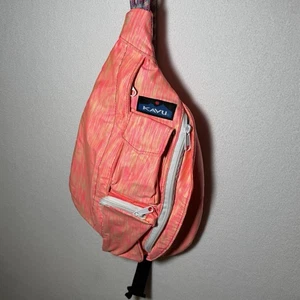 KAVU Rope Sling Backpack crossbody bag Melon Printed Outdoor - Picture 1 of 8
