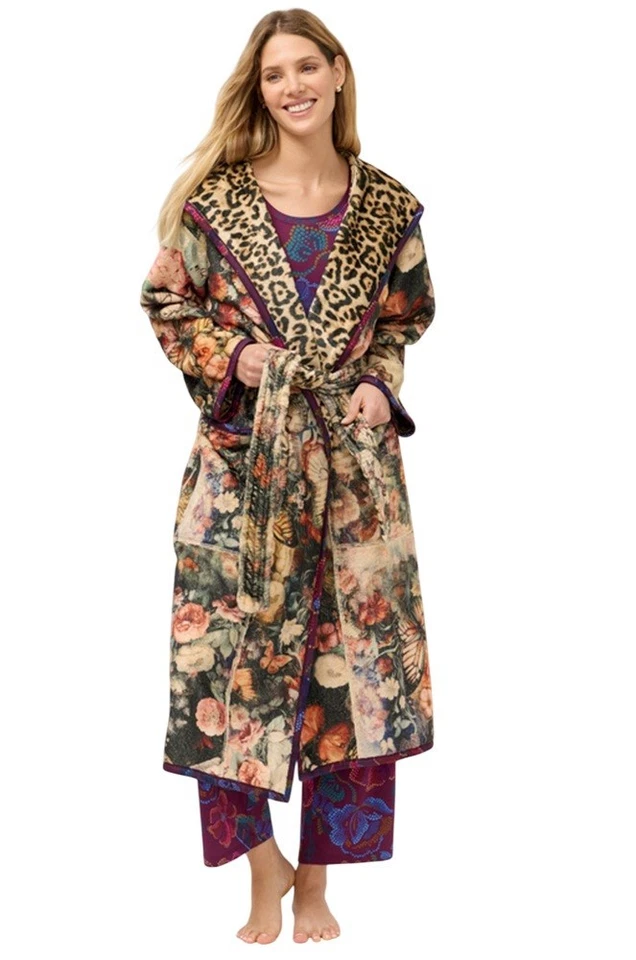 Johnny Was Bellina Leopard Aditi Robe - RH23325-O - Image 1 of 1
