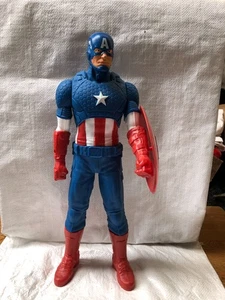 Avengers Captain America Figure with shield - 19 inch good condition - Picture 1 of 3