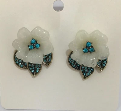 Heidi Daus  Bloom Flower Crystal  Earrings - Image 1 of 2
