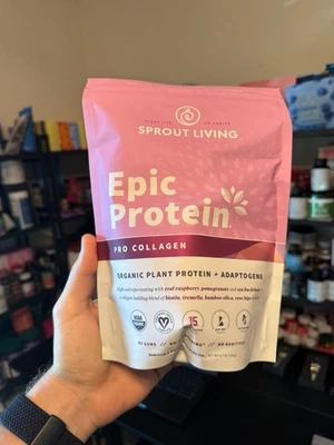 Suplemento de colágeno Sprout Living Epic Protein Pro 0,7 lb Foto 1 de 2
