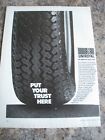 UNIROYAL SAFETY FIRST RALLYE 180 HIGH PERFORM TYRES 1978 POSTER ADVERT A4 FILE B