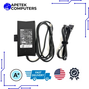 130W Dell Original Adapter for Latitude Laptop 14 Rugged 5420 5424 5401 w/cord - Picture 1 of 6