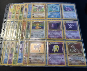 100% Complete Fossil Set 62/62 WOTC Vintage Pokemon Cards HOLO 1999 - Picture 1 of 16