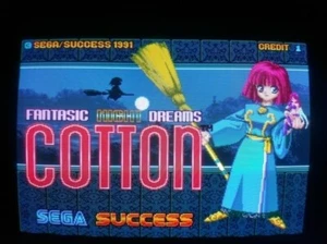 "COTTON" FANTASTIC NIGHT DREAMS COTTON- ROM kit System 16B Motherboard only JPN - Picture 1 of 2