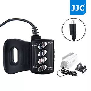 JJC Remote Commander Wired Remote for Sony RM-AV2 AV socket Handycam HDR-XR160E - Picture 1 of 12
