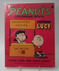 Artcraft "Peanuts Coloring Book Featuring Lucy" 1972  Pink Cover