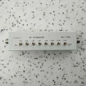 RA-1728A VARIABLE/ STEP ATTENUATOR 50 OHM 0- 82DB for Ham Radio Transmitter - Picture 1 of 3