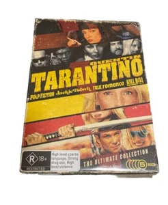 QUENTIN TARANTINO 5 FILMS DVD BOXSET PULP FICTION KILL BILL True Romance+ R4 - Picture 1 of 3
