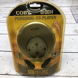 Coby CX-CD314 Vintage 2005 CD Player NEW IN PACKAGE - Anti-Skip - Slim Design - Picture 1 of 5