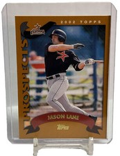 2002 TOPPS # 307 JASON LANE PROSPECTS BASEBALL CARD NM