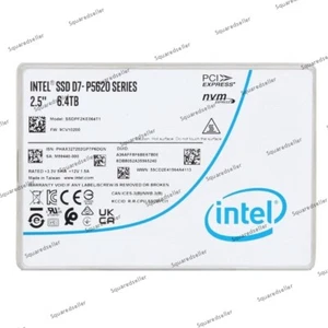 Intel D7 P5620 6,4 To SSD 2,5" U.2 15 mm NVMe PCIe 4,0X4 SSDPF2KE064T1 - Photo 1/5