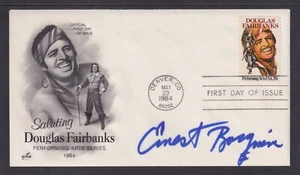 Ernest Borgnine (1917-2012), Oscar Winning Actor, signed Douglas Fairbanks FDC - Picture 1 of 1