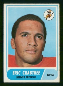 Eric Crabtree 1968 radiocontrol topps 68 no 95 en muy buena condición 37010 - Imagen 1 de 2