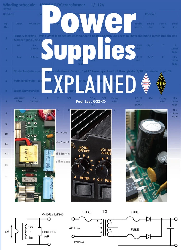 RSGB Power Supplies Explained 1st EDITION - REDUCED TO CLEAR Amateur Radio PSU Book