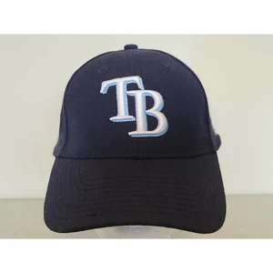 Tampa Bay Rays Baseball Hat New Era Fits Adjustable Cap TB Strapback Hook & Loop - Picture 1 of 12