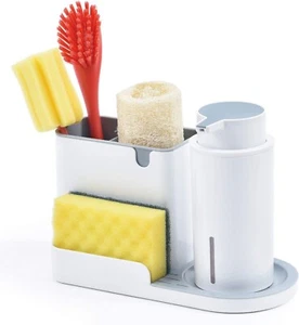 Soporte para utensilios escurridor de cubiertos, organizador de almacenamiento de cubiertos Caddy Kingrack - Imagen 1 de 7