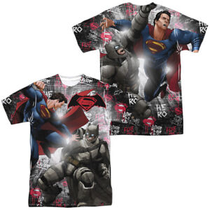 Batman v Superman "Showdown" Dye Sublimation T-Shirt or Sleeveless Tank