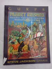 GURPS - PLANET KRISHNA - RPG ROLEPLAYING GAME BOOK 1997 STEVE JACKSON GAMES