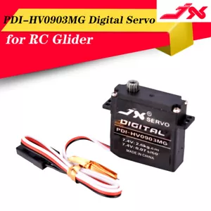 JX servo 2.6kg Metal Gear Digital Flat Wing servo Plastic for RC Glider Airplane - Picture 1 of 10