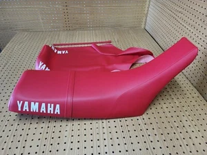 YAMAHA TW200 SEAT COVER 1987 TO 2019 MODEL + STRAP (RED) (Y*-127) - Picture 1 of 12