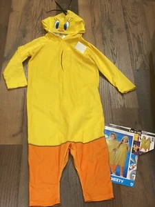 Rubies Tweety Looney Tunes Child Halloween Costume Size Small/ Medium (4-10) - Picture 1 of 6